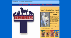 Desktop Screenshot of mytickners.com