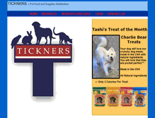 Tablet Screenshot of mytickners.com
